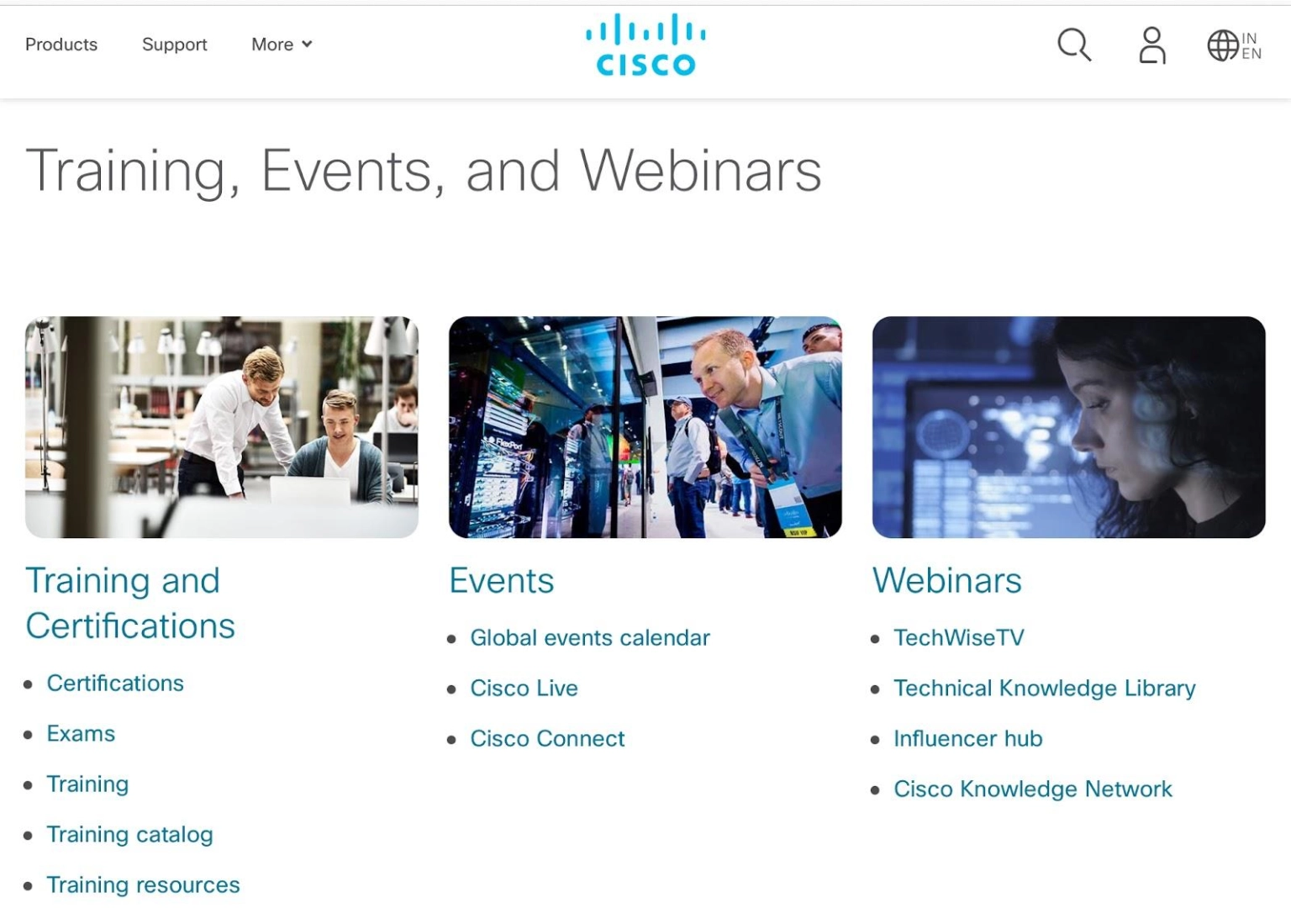 Cisco Training Events