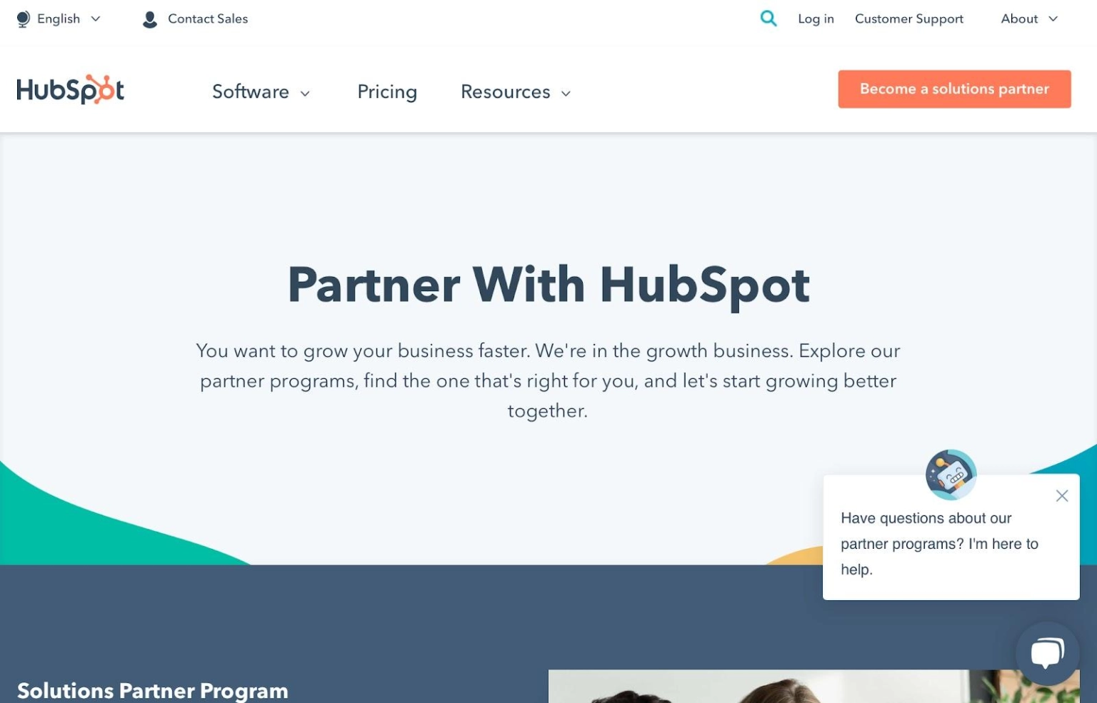 HubSpot partnership Programs