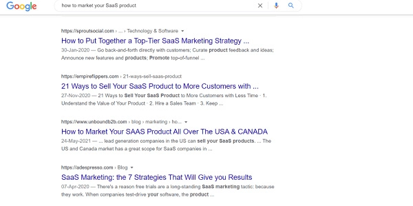 how to market your SaaS product
